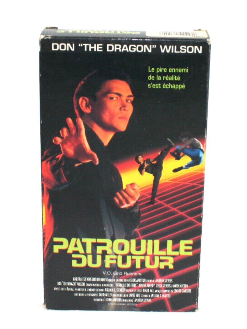 Patrouille Du Futur/ Grid Runners (VHS)(French) Tested